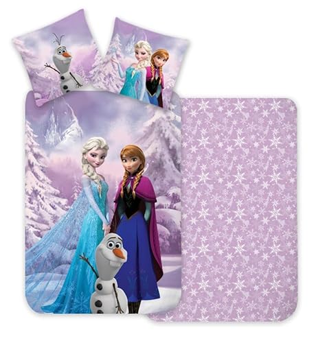 Disney Frozen Bettwäsche Eiskönigin Anna ELSA Snow Kopfkissen Bettdecke 135/140x200 Disney Frozen Bettwäsche Eiskönigin Anna ELSA Snow Kopfkissen Bettdecke 135/140x200
